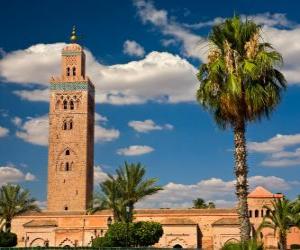 пазл Мечеть Кутубия, Марракеш, Марокко